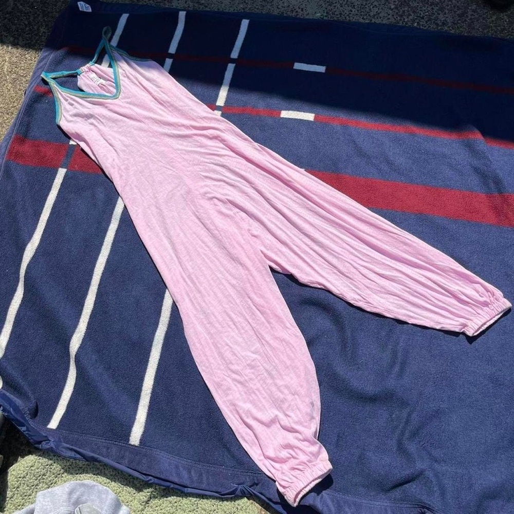 Pitusa Pima Inca pastel pink flowy romper lightweight Jumpsuit Petite up to XL